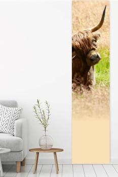 Flächenvorhang Scottish highland cattle  Schiebevorhang, Schiebegardine, modern, 60 cm breit, 2,65 m hoch,